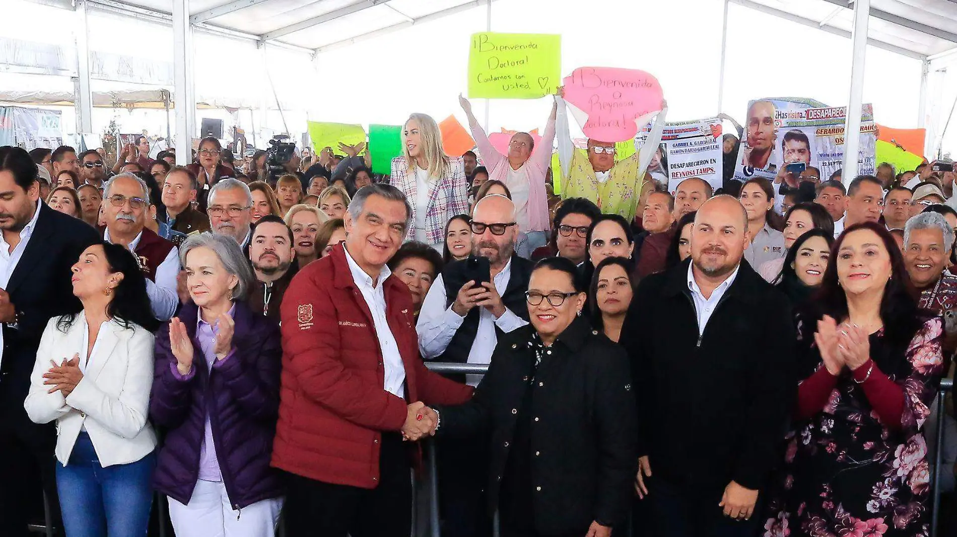 secretaria de Seguridad y Protección Ciudadana, Rosa Icela Rodríguez Velázquez, reconoció durante la Feria de Paz 